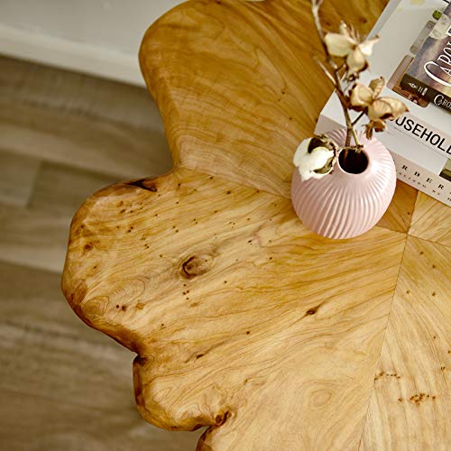 Welland Natural Edge Coffee Table, (Style D) #TOP6