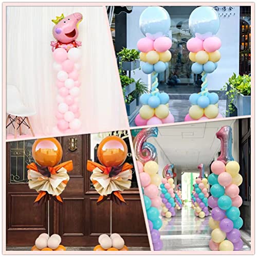 2 Sets Balloon Column Stand Kit, Balloon Stand, Balloon Arch Stand, 7 Feet Height Adjustable Balloon Tower Pillar with Reusable Metal Telescopic Design for Party Decoration - Image 6