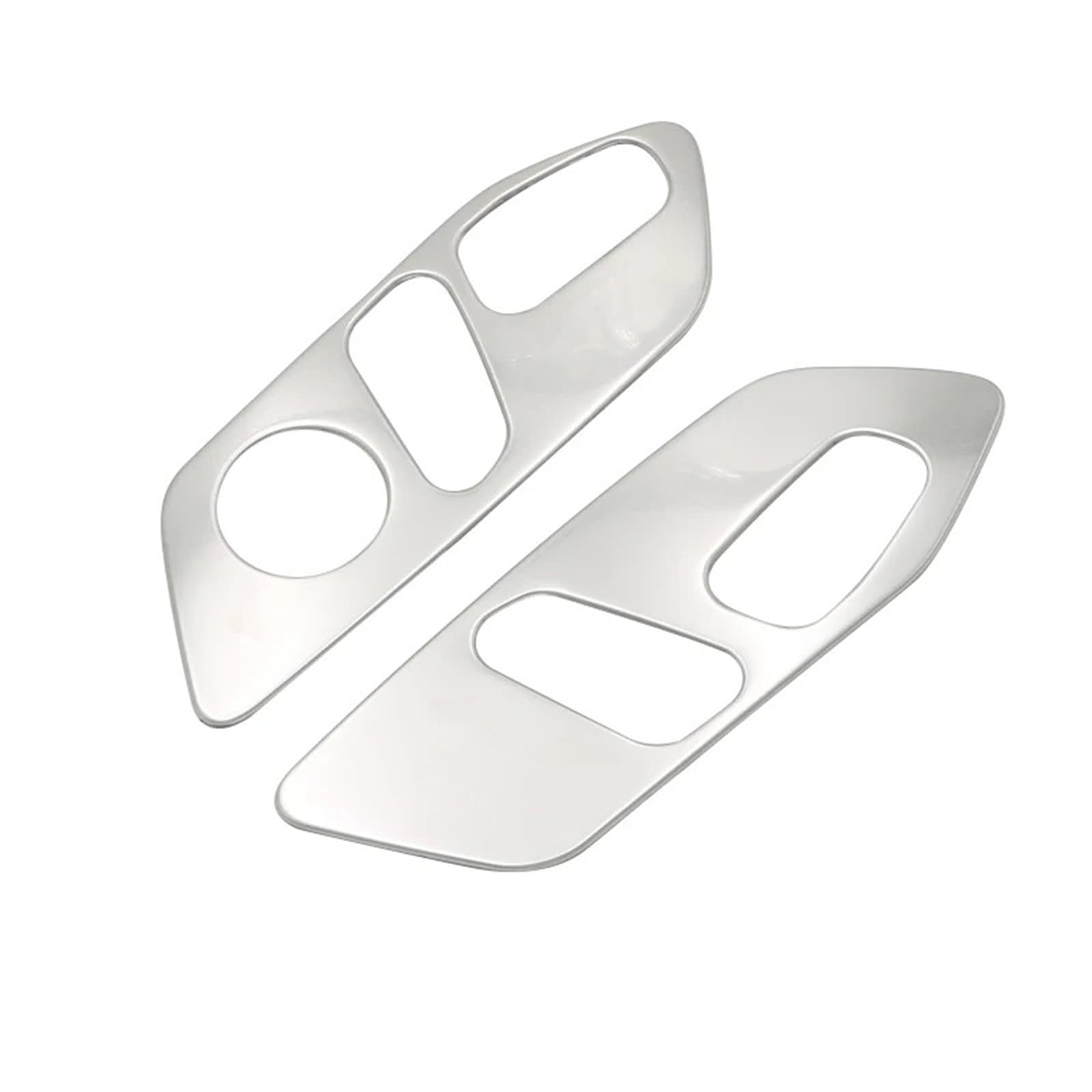 Ggwqfuh Silver Interior Trim For Hyundai For Tucson Nx4 2021 2022 2023 For Hybrid N Line Car Seat Adjustment Switch Knob Panel Trim Cover Sticker Accessories Auto Central Inner(Silver)