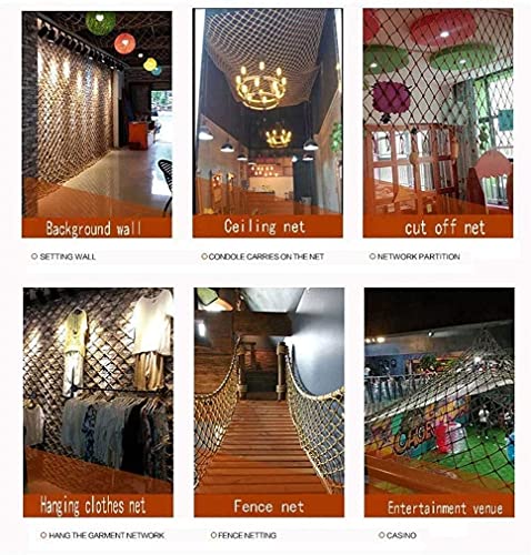 Rede De Carga Para Escalada Rede De Segurança Infantil Rede De Corda De Cânhamo Escada De Corda Swin