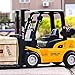 Bluethy Construction Toys, Pull Back Forklift Toys for Kid, Truck Play Vehicles for 3 4 5 6 Years Old Boys Kids, Toy Truck for Boys and Girls, Kids, Toddlers, Ages 3+ (Yellow)