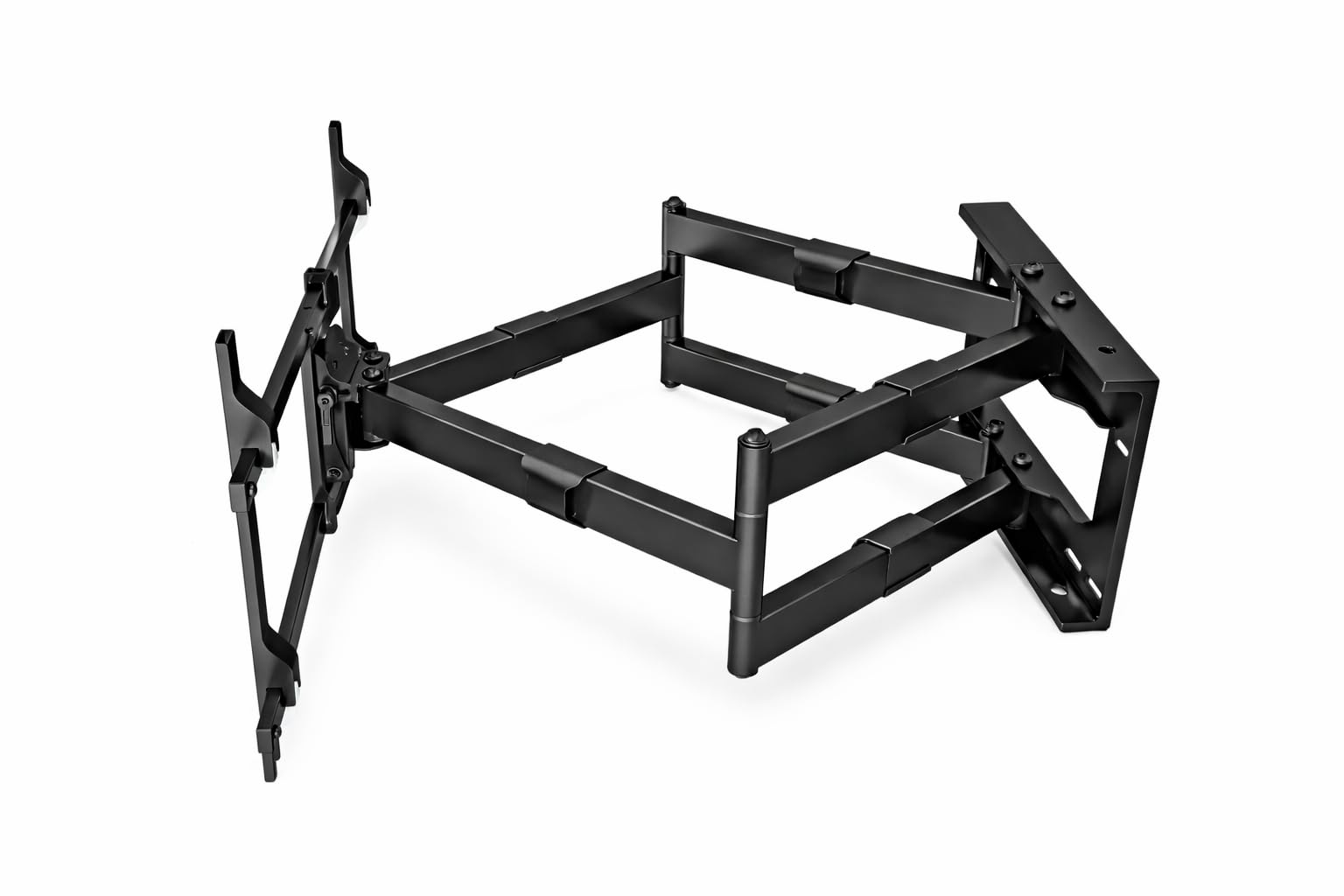 Multibrackets Long Reach Dual 91 Soporte TV de Pared Articulado Extensión 91 cm hasta 86", VESA 100x100 a 800x400, 60 kg, Negro.