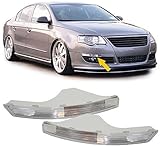 passat 3c blinker als standlicht codieren Blinker WEISS (Kristall Optik) - 1 Paar (für Fahrer- und Beifahrerseite) - Erstausrüsterqualität - Mit entsprechenden E-Prüfzeichen