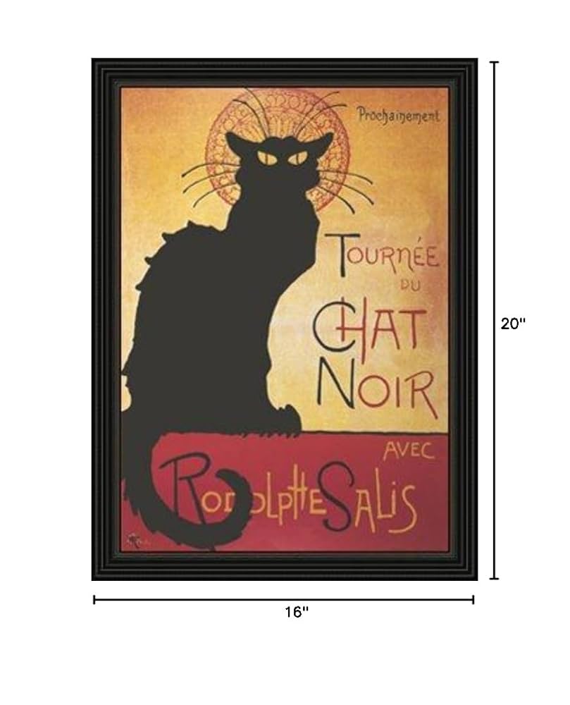 Tournee du Chat Noir 刺繍 額装 51n3bC929yL._UF894,1000_QL80_.jpg