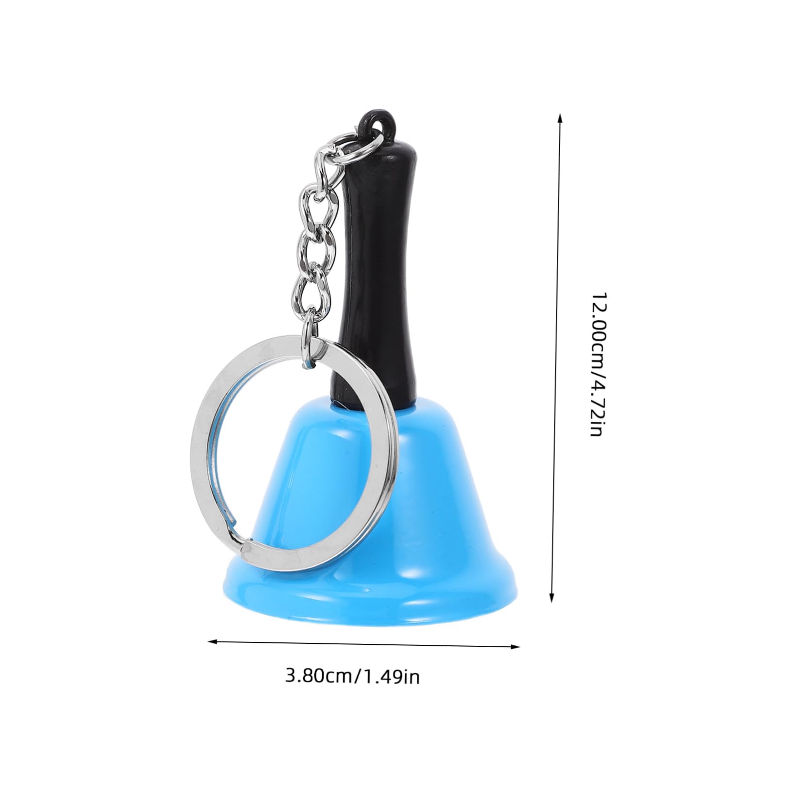SEWACC Metal Hand Bell Ringing Keychain Versatile Classroom Home Restaurant Bell