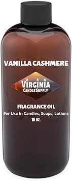 Vanilla Cashmere Type Fragrance Oil Our Version of The Brand Name 16 oz Bottle for Candle Making, Soap Making, Tart Making, Room Sprays, Lotions, Car Fresheners, Slime, Bath Bombs, Warmers