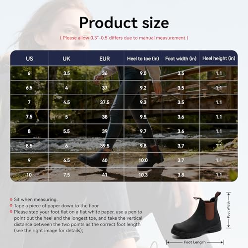 Image of Cestfini Outdoor Chelsea Hiking Boots For Women