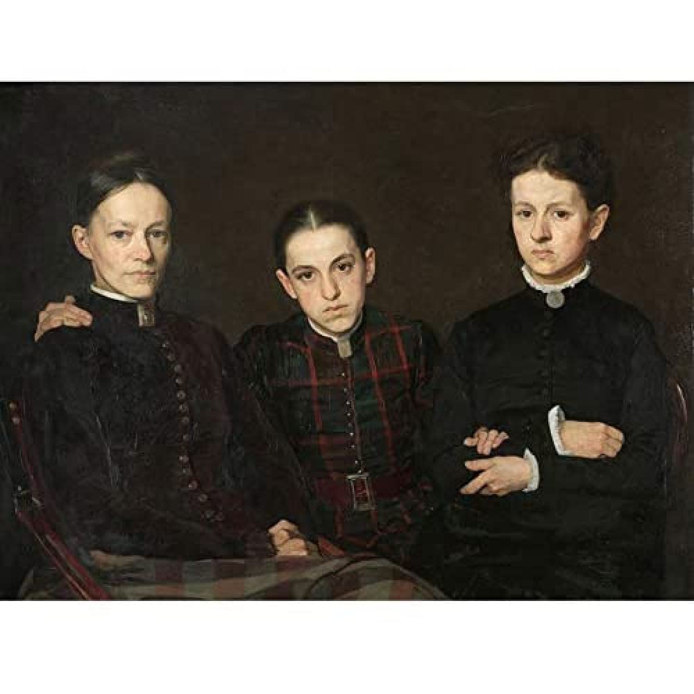 Artery8 Veth Portrait Cornelia Clara Johanna Unframed Wall Art Print Poster Home Decor Premium