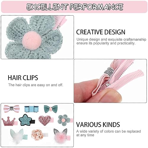 Taicols 10 Stück Hunde Haarspangen, Hund BöGen Haarschmuck, Kopfbedeckung für Haustiere, Süße Haarspange für Katze und Hund, für die Tierpflege Für Kleine Mittelgroße Hunde Katzen Haustiere Haare