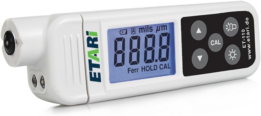 Paint Coating Thickness Gauge Tester ET 110 - for measurements on ferrous metals only