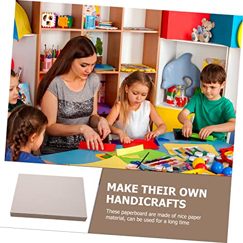 TEHAUX 10 Peças De Papelão Artesanato Para Scrapbook Acessórios Materiais De Artesanato Folhas De Pa