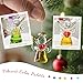Mini Glass Angel Christmas Ornaments for Tree, 1.6