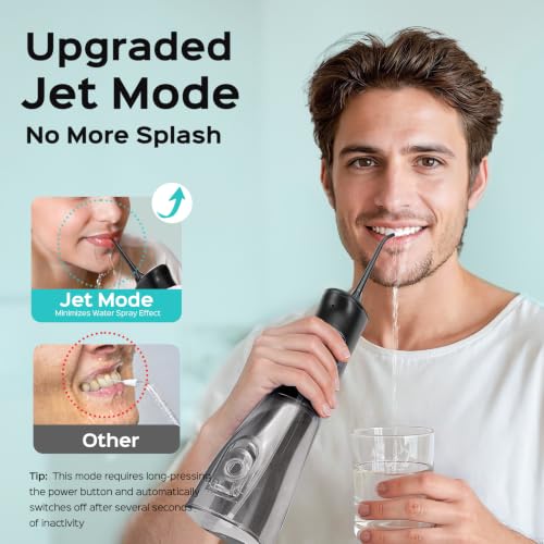 Image of COSLUS ADA Accepted C50 Water Dental Flosser, 4 Modes 5 Intensity Levels