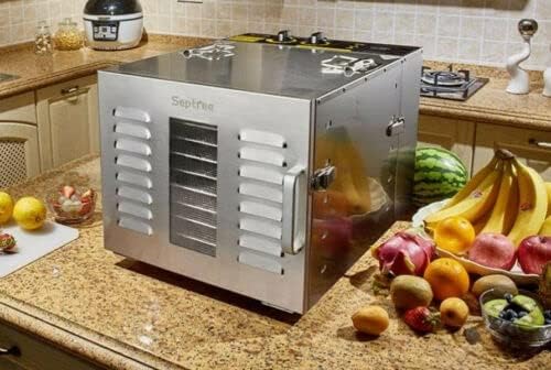 Stainless Steel Electric Fruit Vegetable Dehydrator 10 Layers Food Dryer Machine