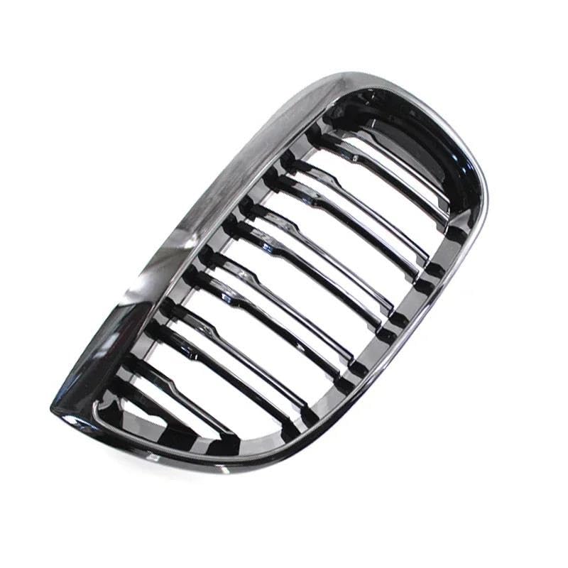 Calandre avant E81 E87 remplacer grilles usées par une calandre de course noire - 2