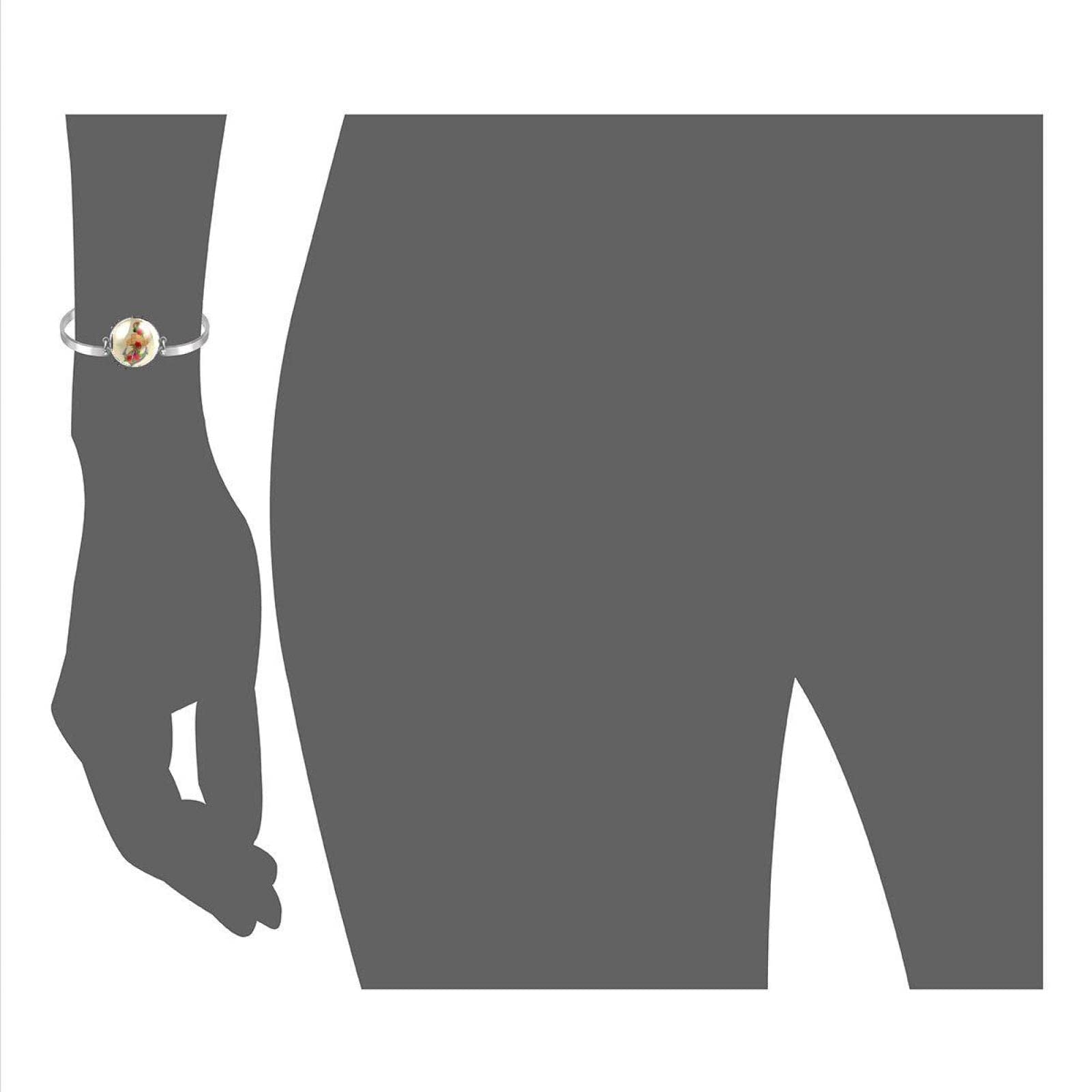 Schmuckarmband, Damen lieben Armbänder Geschenke für ihre Frauen Mutter weißer Welpe Grün
