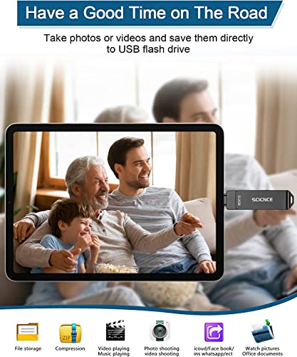 Scicnce 512Gb Photo Stick Iphone Flash Drive, For Iphone Usb Memory Stick Thumb Drives Usb Stick External Storage Compatible With Iphone Ipad Android Pc (Dark Grey) #TOP5