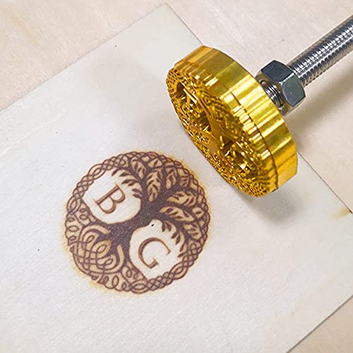 Custom Logo Wood Branding Iron Personalized Crafts, Custom Woodworking, BBQ, and Grilling (2