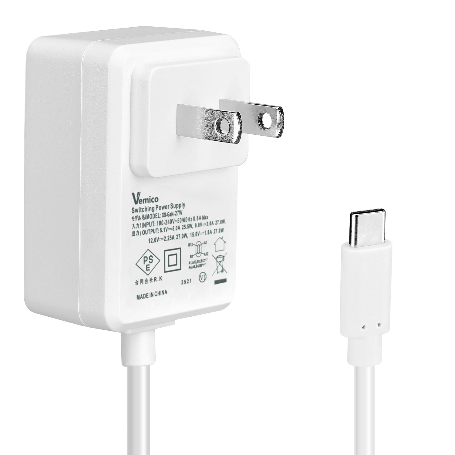 Amazon.co.jp: Vesiri For Raspberry Pi5 電源 GaN搭載 Pi5 PD 