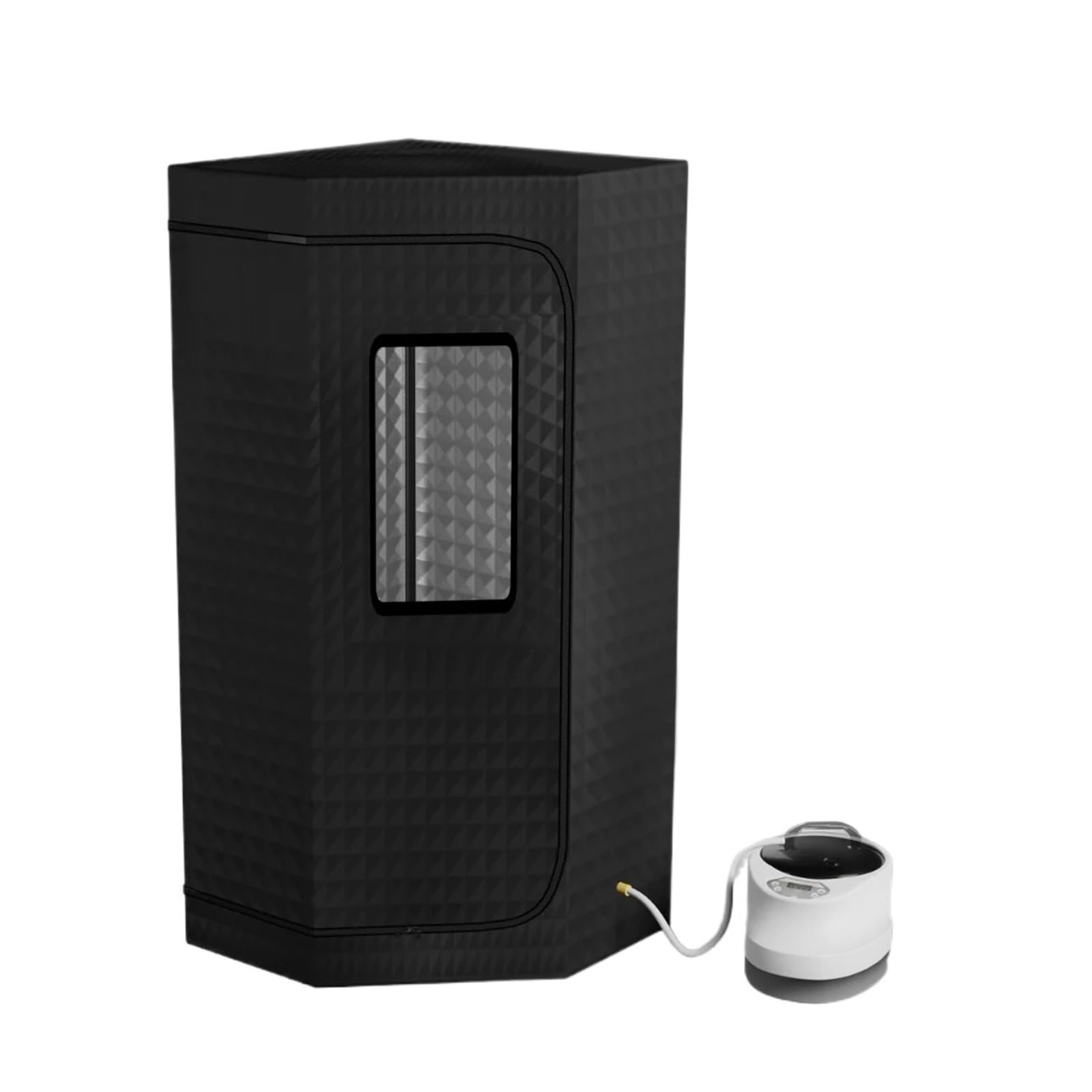 Koc do sauny, sauna, przenośna sauna do domu, Sauna parowa całego ciała, ogrzewanie 2000 W, przenośna skrzynka 4,2 l, ułatwiająca bezsenność wspornik rury ze stali nierdzewnej Przenośna konstrukcja do