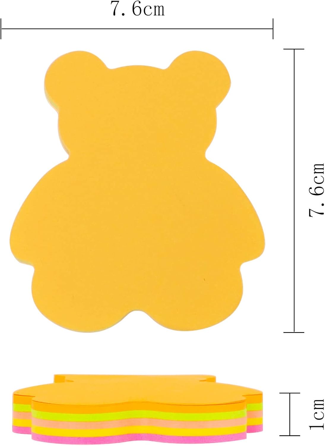 Sticky Notes Novelty Sticky Notes SelfStick Removable Shaped