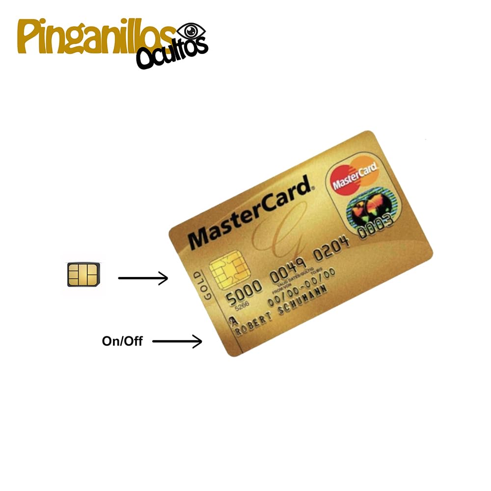 Auricolari nascosti Pingring Esami Carta di credito SIM - Auricolare spia invisibile wireless Copiare Esame (Mini)