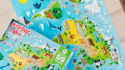 Puzzle 50 pièces Nathan Kididoc Planète - vue 6