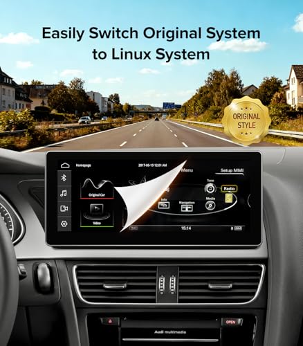 Radio Linux 10.25" para Audi A4 B8 S4 A5 S5 RS5 2009-2016 miniatura 7