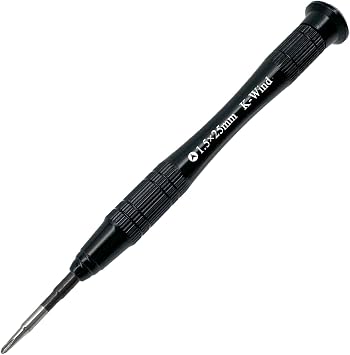 Tri-point Screwdriver Y00 1.5mm for Game Console/Controller & Smartwatch, S2 Steel Head with Magnetism, Rotating Cap, Non-slip Grip, Triwing Y Type Precision Screwdriver Repair Tool for Electronics