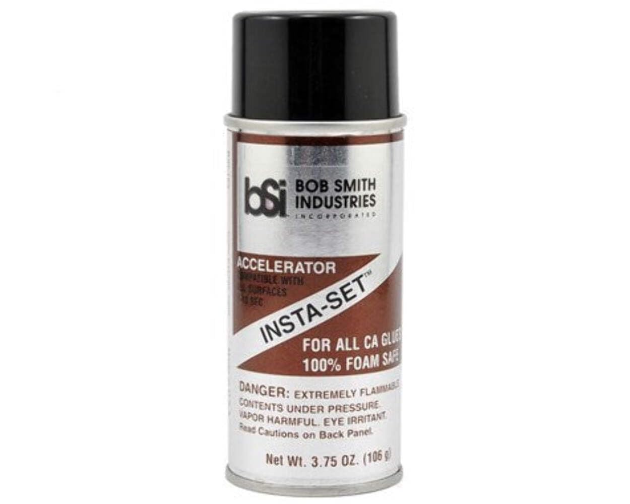BSI Glues: Insta-Set Aerosol Accelerator 4.4 oz (125mg)
