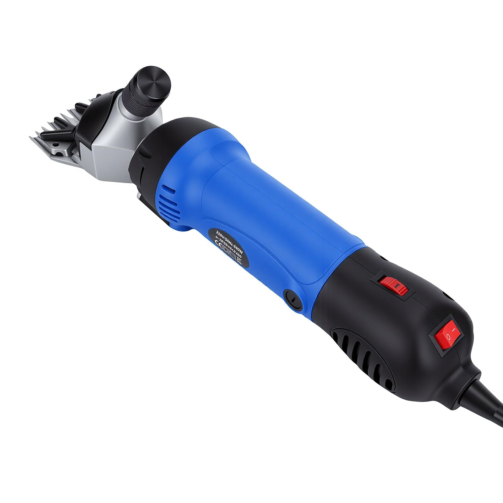 Bewinner Tosatrice per Pecore Resistente da 690 W, Tosatrice Elettrica per Animali per Pelo Spesso, Kit per Toelettatura del Bestiame da Fattoria, Cesoie a Bassa Vibrazione Regolabili a più velocità