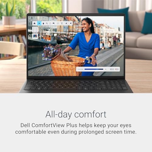 Image of Dell 16 DC16250 Touchscreen Laptop, Intel Core 7 Processor 150U(up to 5.4 GHz), 16 inch FHD+ 300 Nits Display, 32 GB DDR5, 1 TB SSD, Backlit Keyboard, Fingerprint Reader, Copilot AI, Windows 11 Pro