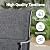 Soohow Patio Dining Set for 4, 5-Piece Outdoor Table and Chairs Set, 4 x Swivel Outdoor Dining Chairs with Paded Textilene and 35"x35" Patio Table with 1.57" Umbrella Hole for Poolside, Backyard