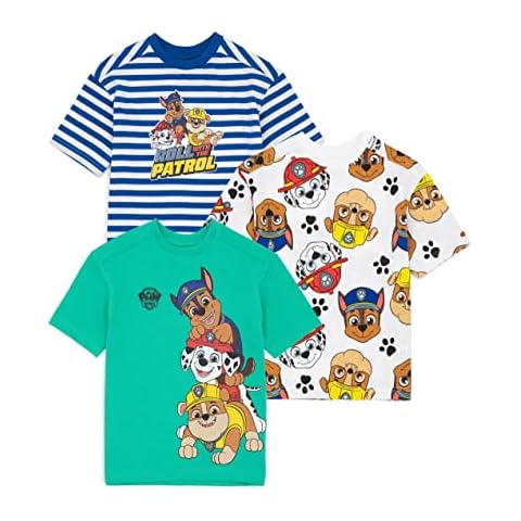 Paw Patrol T-Shirt Pack for Kids Cover