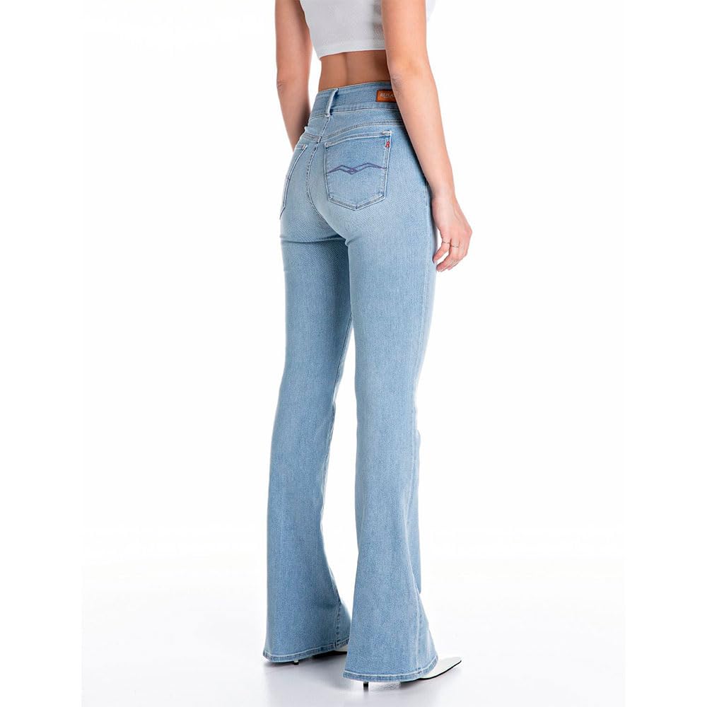 Replay Newluz Flare Jeans Femme