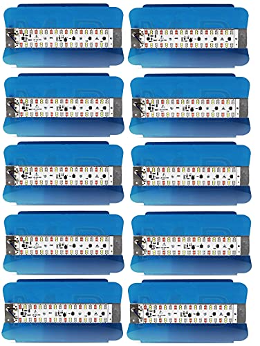 Image of MLD Multicolor 20W Automatic Colour Changing Light (Red, Green, Blue) waterproof LED Tungstun Loding RGB Flood Lights | Pack of 10