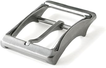 Titanium Work Buckle - 112 Inch Nickel Free Belt Buckle with Brushed Satin Finish