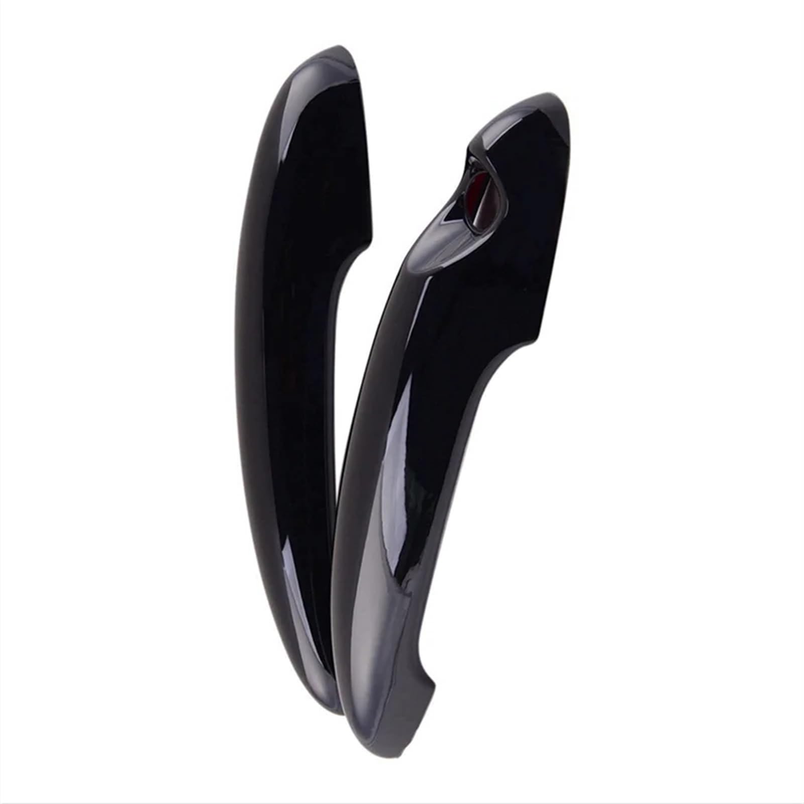 Rdwspli One Color Exterior Handle Shell Compatible With Bmw For Mini For Convertible For R52 Mk I 2004-2008 Door Outer Handle Car Door Handle Replacement Parts 2Piece Gloss Black