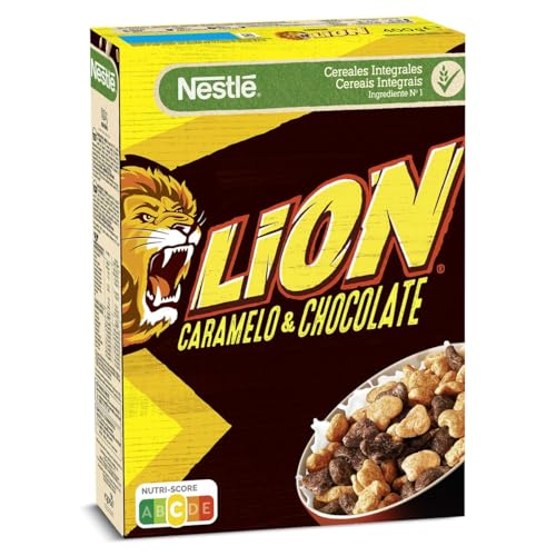 Nestle Cereales Lion Caramelo y Chocolate, 400g