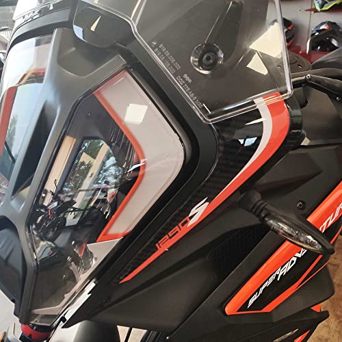 labelbike - 3D Resin Motorcycle Stickers Decorations and Front Protections Compatible with KTM 1290 Super Adventure S 2021-2022
