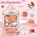 Claw Machine for Kids,Mini Vending Machines Candy Grabber Prize Dispenser Toys for Girls,Electronic Arcade Claw Game Machine for Party Birthday with Lights Sound (Rabbit Claw)