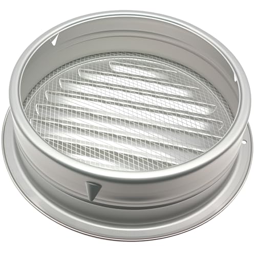 Grille d'aération ronde en acier inoxydable blanc de qualité supérieure - 5