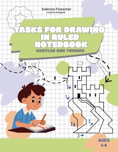 Tasks for Drawing in Ruled Notebook: Playful Exercises to Improve Concentration and Hand Coordination
