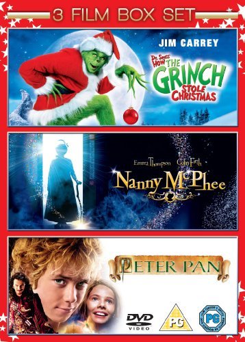 Nanny Mcphee The Grinch Peter Pan DVD