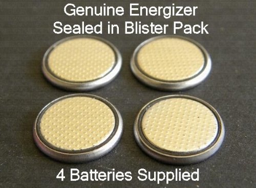 Duracell Energizer CR1632 Knopfzelle, Lithium, 3 V, im Blister, 4 Stück