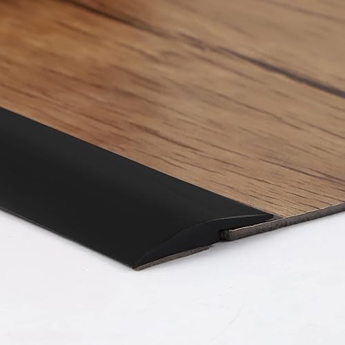 Floor Transition Strip Carpet & Floor Edge Trim Strip 1020FT PVC Capping Strip, Peel and Stick Floor Joining Strip Suitable for Threshold Height