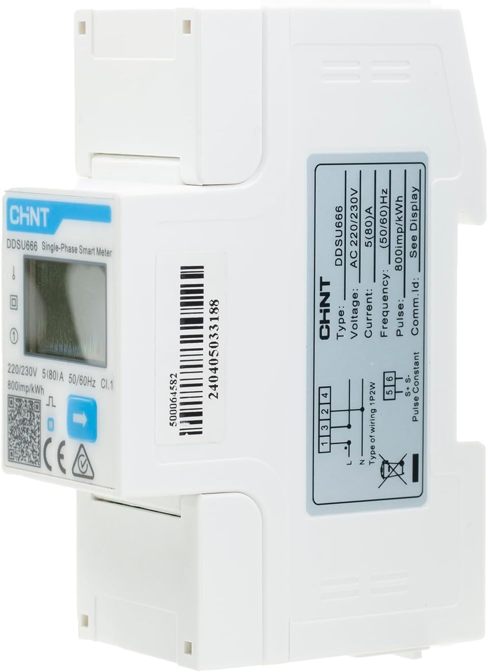 Compteur Intelligent CHINT DDSU666 - Compatible Inverter Deye - Monophasé