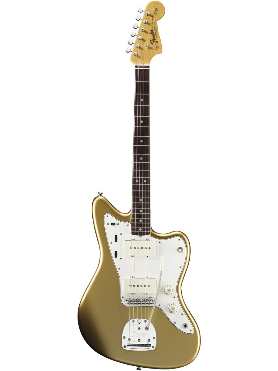 Fender American Vintage '65 Jazzmaster Electric Guitar (Aztec Gold Fender American Vintage '65 Jazzmaster Electric Guitar (Aztec Gold