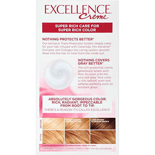 Image of L'Oreal Excellence #7G Dark Gold Blonde Hair Color, 1 ct