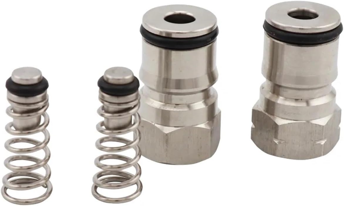 Home Brewing Keg Ball Lock Post & Poppet - 304 Stainless Steel Gas + Liquid Connector - 19/32"-18 & 9/16"-18 Brewing,1pcs(9 16-l)